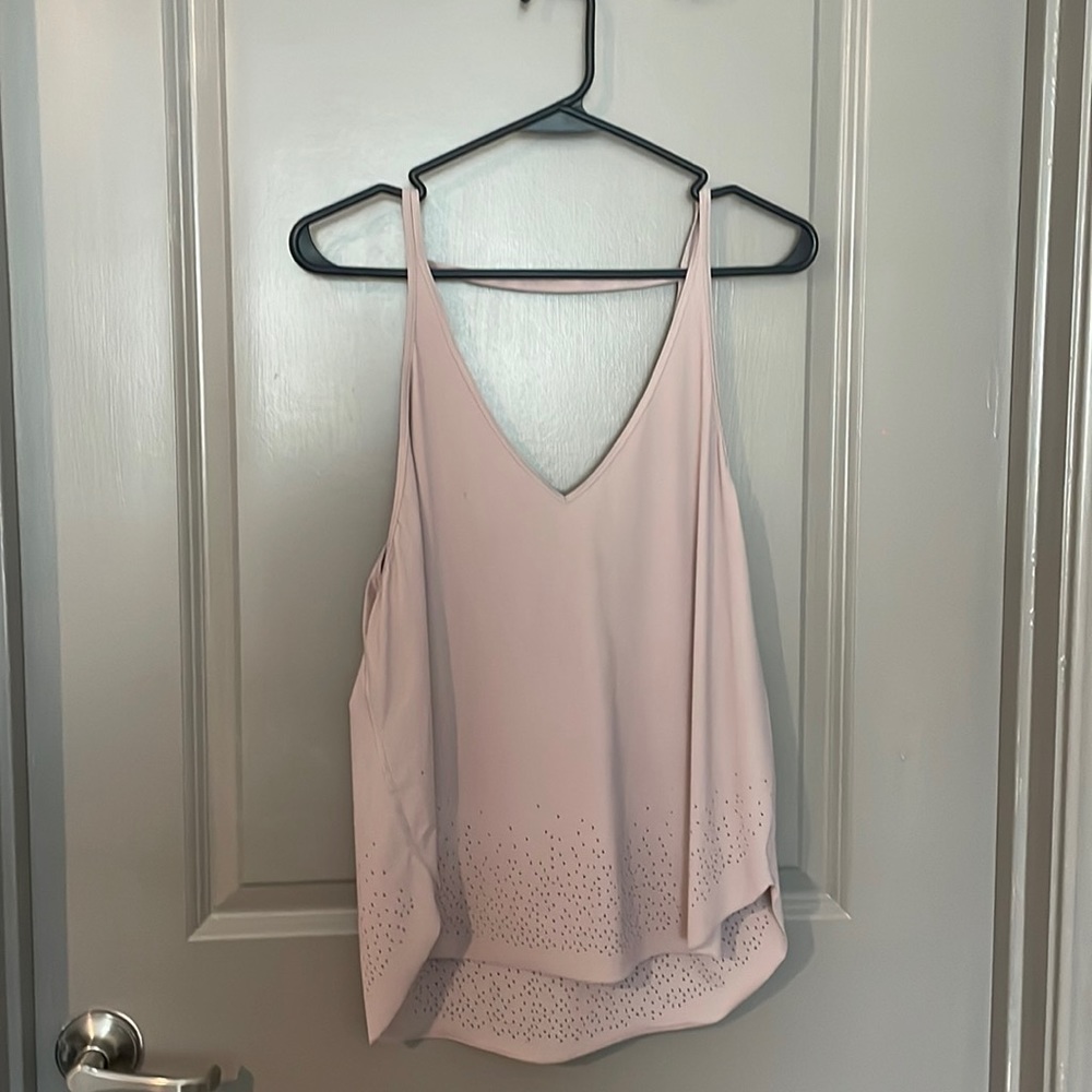 Lululemon Lavender eyelet Tank